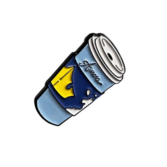 Aurora Princess Lapel Pin Sleeping Beauty Coffee Cup Badge Brooch Jewelry Pin - Picture 1 of 8